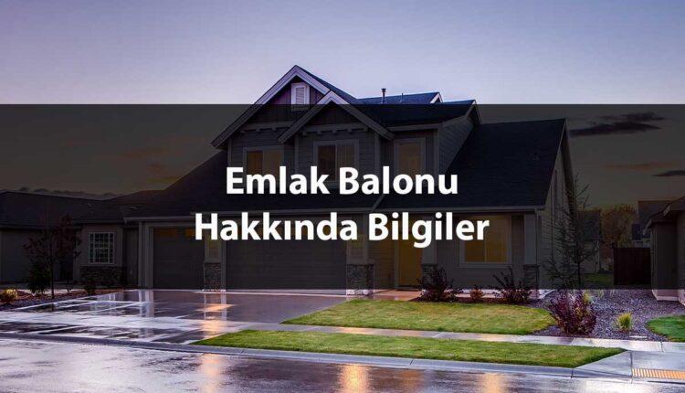 emlak balonu patlarsa ne olur