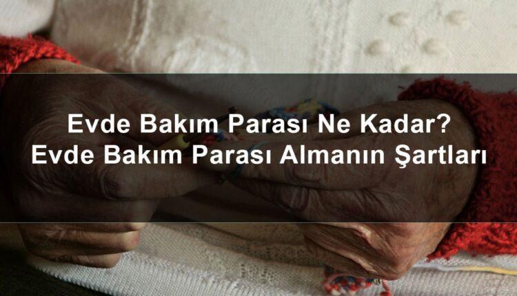 Evde Bakım Parası Kime Verilir