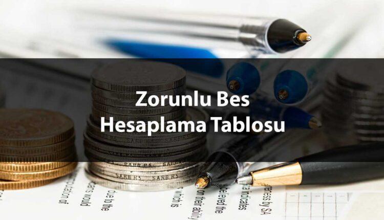 Bes kesintisi hesaplama programı